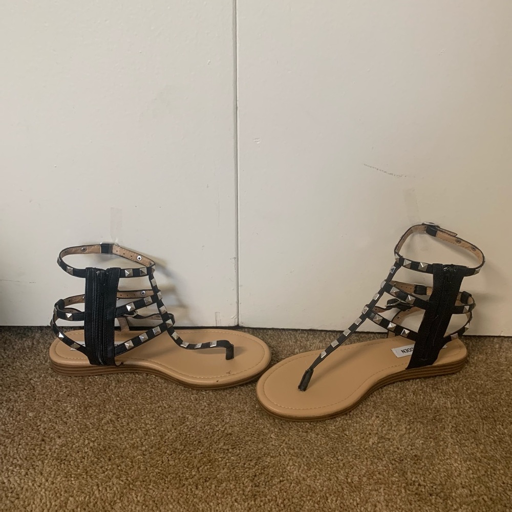 Steve Madden gladiator spike sandals